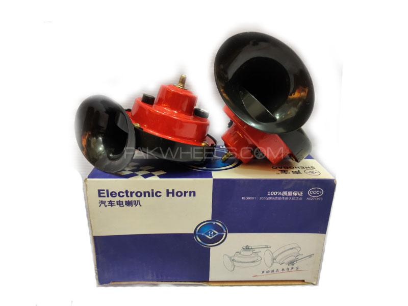 Universal Snail Shape Loud Electric Horns Universal Snail Shape Loud Electric Horns Image-2
