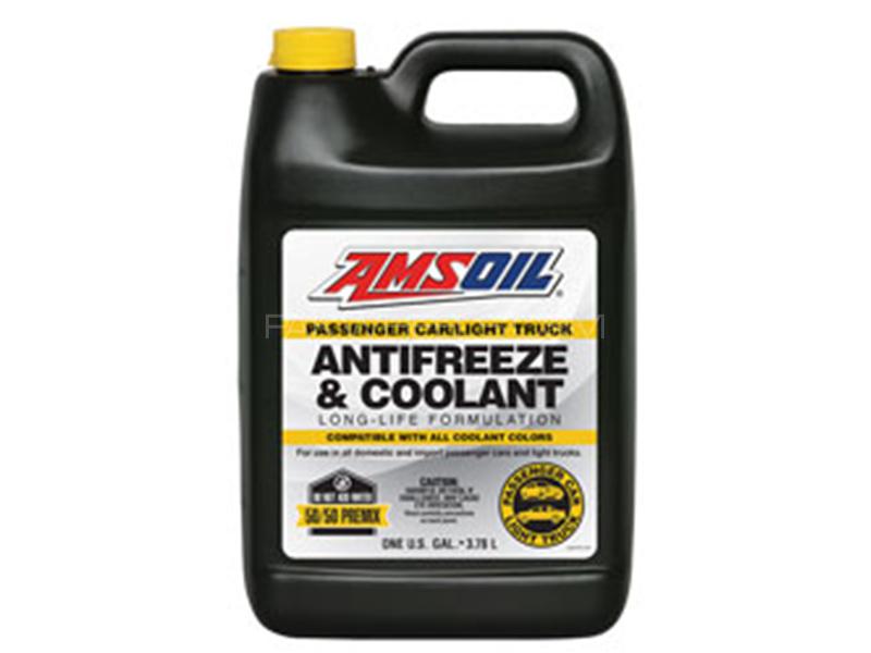 AMSOIL Anti-Freeze 50/50 Mix Coolant - 3.7 Litre Image-1