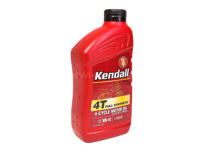 Kendall 4T Fully Synthetic 10W-40 - 1 Litre | Engine Oil Image-1