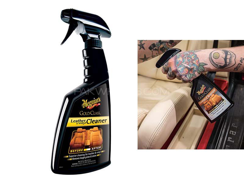 Meguiar's Gold Class Leather and Vinyl Cleaner 16oz - G18516 Image-1