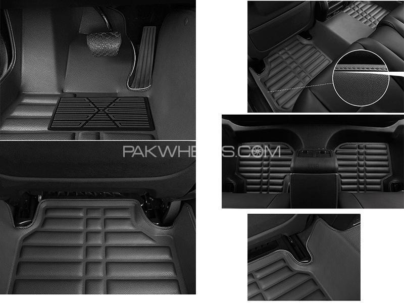 5D Custom Floor Mats Black For Suzuki Alto 2019-2020 5D Custom Floor Mats Black For Suzuki Alto 2019-2020 Image-2