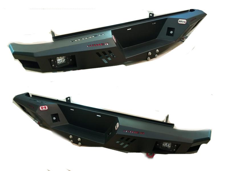 Hamer Sport V2 Rear Bumper For Toyota Vigo 2005-2016 Hamer Sport V2 Rear Bumper For Toyota Vigo 2005-2016 Image-2