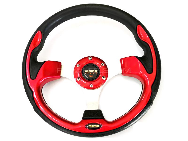 Buy Car Steering Wheel For Honda - Red in Pakistan | PakWheels