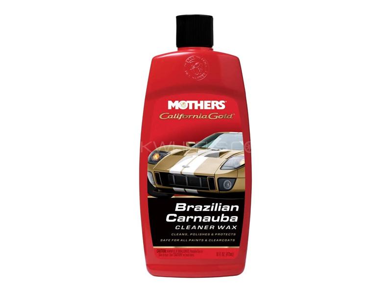 Mothers California Gold Brazilian Carnauba Cleaner Liquid Wax 16 oz Image-1