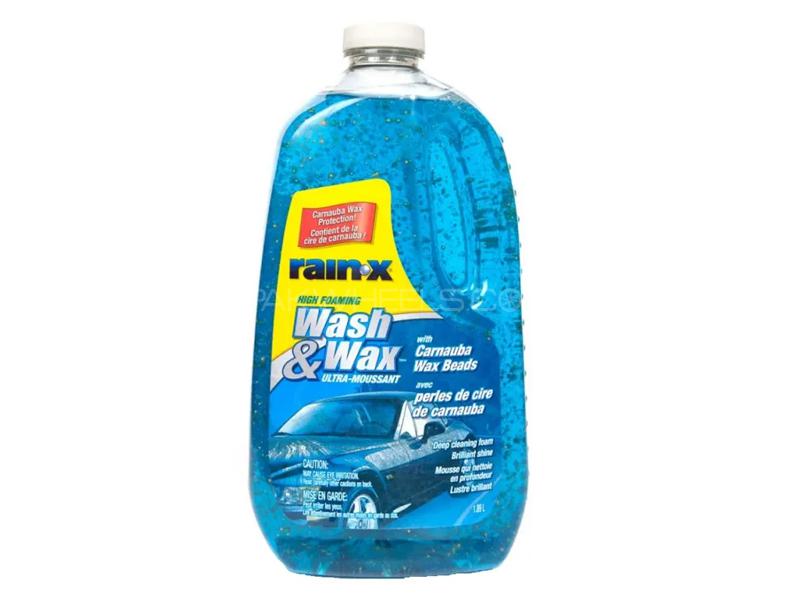 Rain X Wash And Wax With Carnauba Beads 64oz Image-1