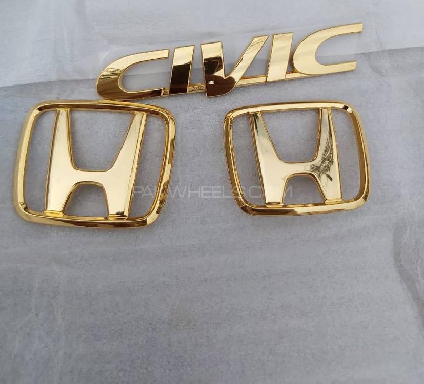 Original OEM honda civic ek gold emblems Original OEM honda civic ek gold emblems Image-4