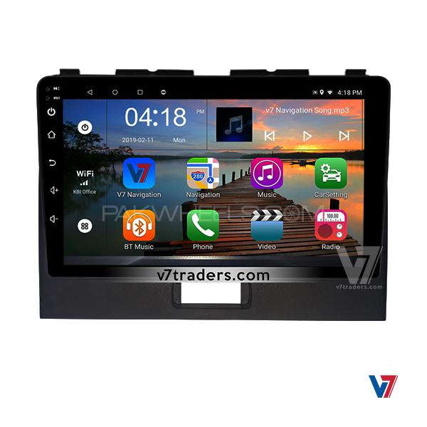 V7 Suzuki Wagon R 10" LCD Android Touch Panel GPS navigation DVD CD Image-1