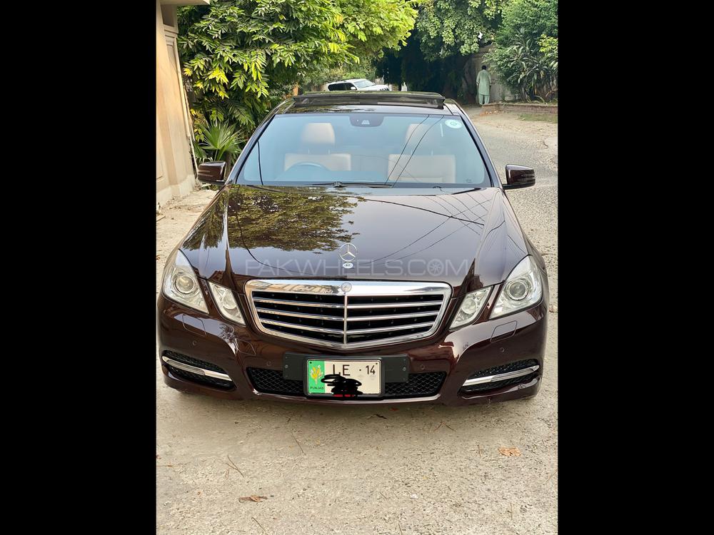 Mercedes Benz E Class 2013 for Sale in Lahore Image-1
