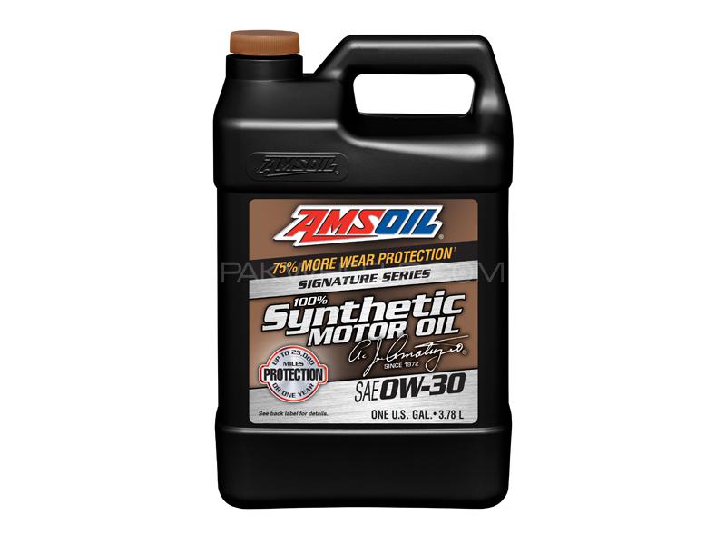 Amsoil Signature Series SN Plus 0W-30 Synthetic Motor Oil - 3.78L Image-1