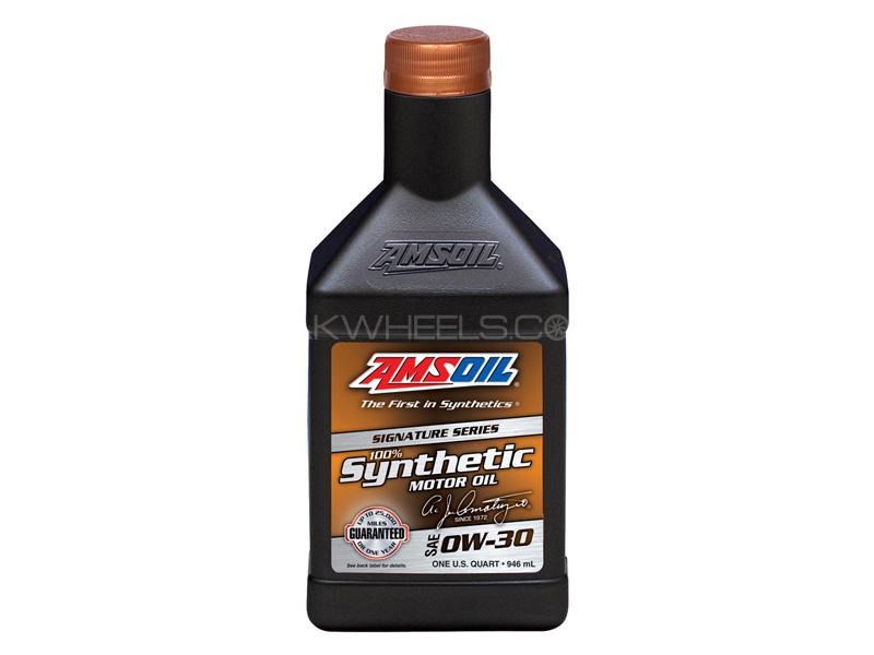 Amsoil Signature Series SN Plus 0W-30 Synthetic Motor Oil - 946ml Image-1