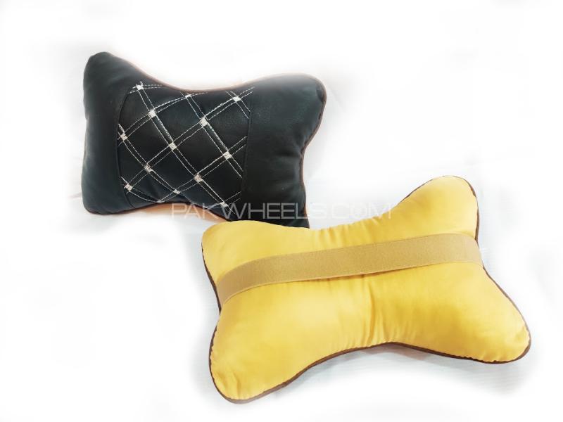 Seat Neck Rest Fabric Cushion Two Ton D3 Image-1