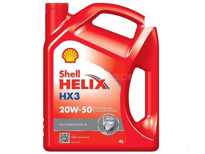 Shell HX3 Engine Oil 20W-50 - 4 Litre Image-1