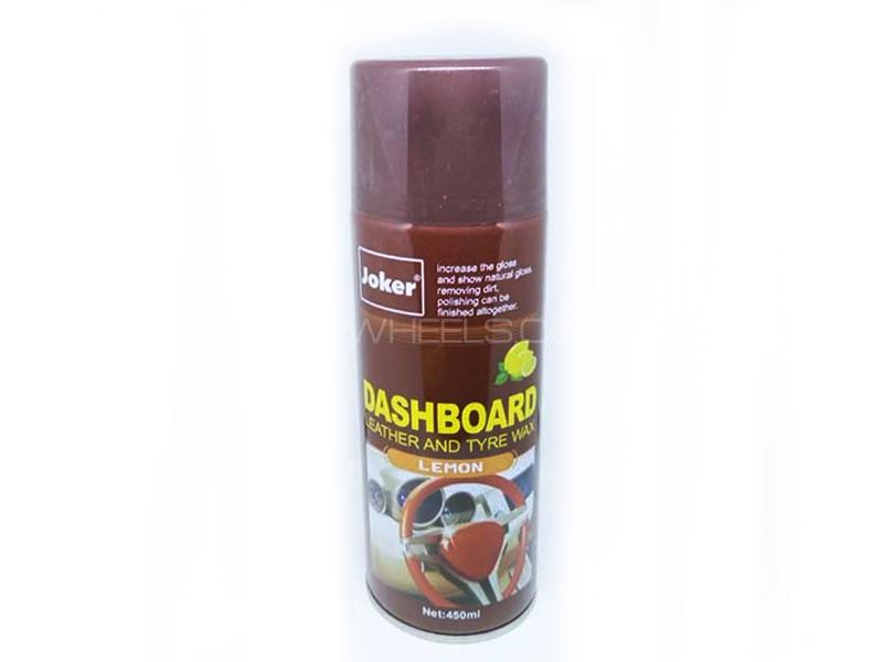 Joker Dashboard Leather And Tire Wax Spray Lemon Image-1