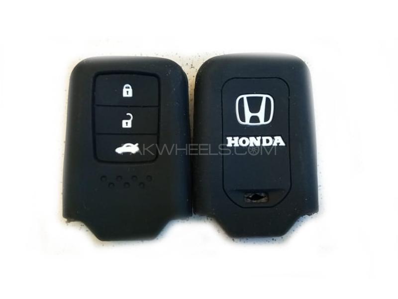 Honda Civic 2016-2022 Soft Silicone Key Cover Black in Lahore