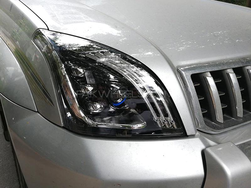 Toyota Prado Fj120 Front Full Led Headlights With Drl Toyota Prado Fj120 Front Full Led Headlights With Drl Image-4