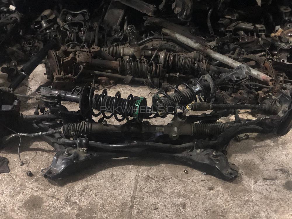 HONDA FIT GP1 GP5 GP7 FRONT BACK COMPLETE PURE JAPANESE ORIGINAL KABLI SUSPENSION (xeal, shockhers ,main frame, HUB, spacer, rack (kangi) ) complete suspension  HONDA FIT GP1 GP5 GP7 FRONT BACK COMPLETE PURE JAPANESE ORIGINAL KABLI SUSPENSION (xeal, shockhers ,main frame, HUB, spacer, rack (kangi) ) complete suspension  Image-5