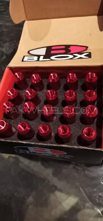 Universal Blox Lugs Nut - Red Image-1