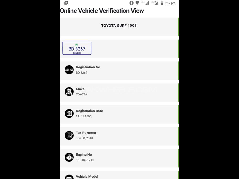 Toyota Surf 1996 for Sale in Karachi Toyota Surf 1996 for Sale in Karachi Image-8
