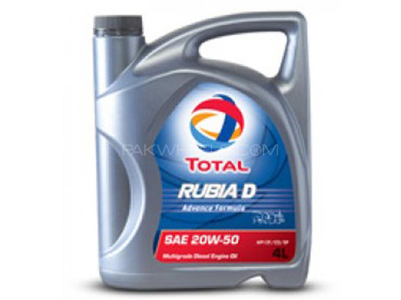 Total Parco Rubia D SAE 20W-50 CF/CD - 4 Litre Image-1