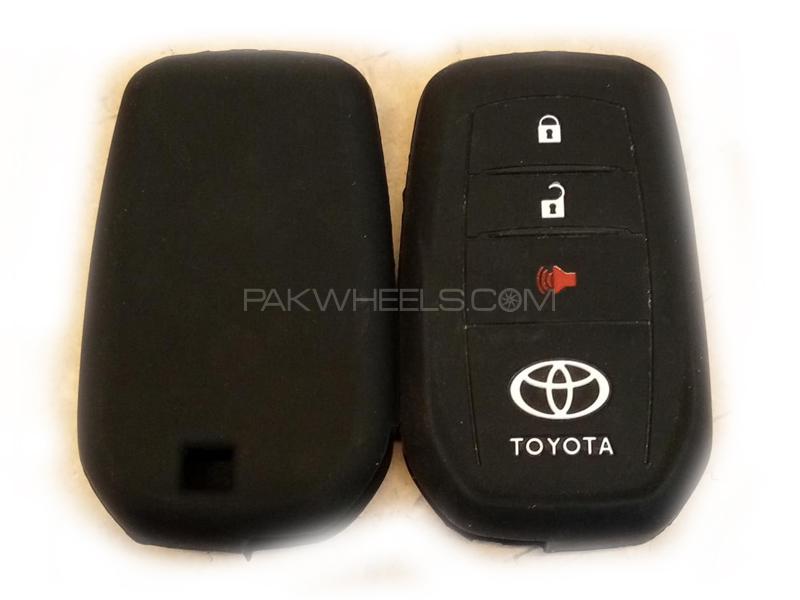 Toyota Revo Soft Silicone Key Cover Black