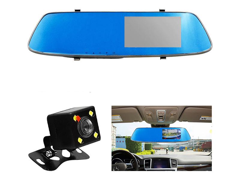 Universal Rearview Mirror With Multimedia Player And Camera  Image-1