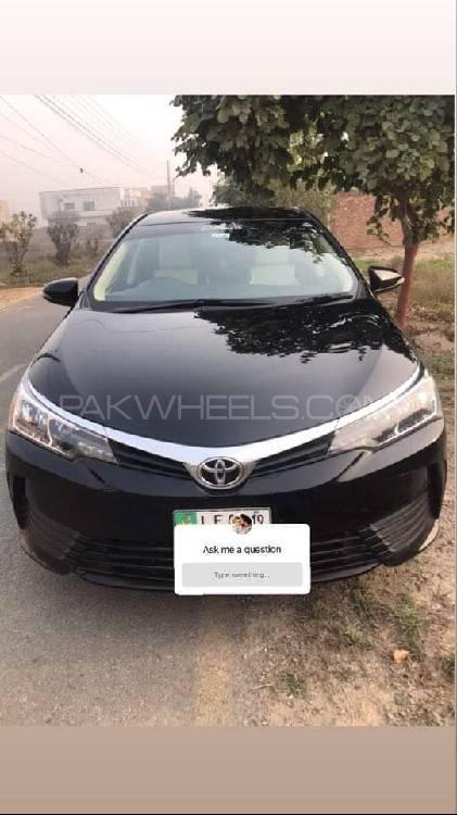 Toyota Corolla 2018 for Sale in Faisalabad Image-1