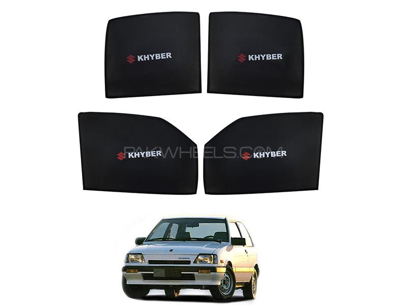 Suzuki Khyber 1989-1999 Sun Shades With Logo  Image-1
