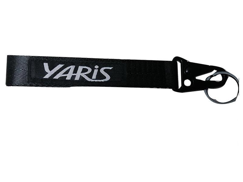 Yaris Ribbon Keychain - Black  for sale in Karachi Image-1