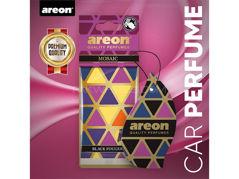 Buy Areon Mosaic Hanging Card Perfume Black Fougere In Pakistan 