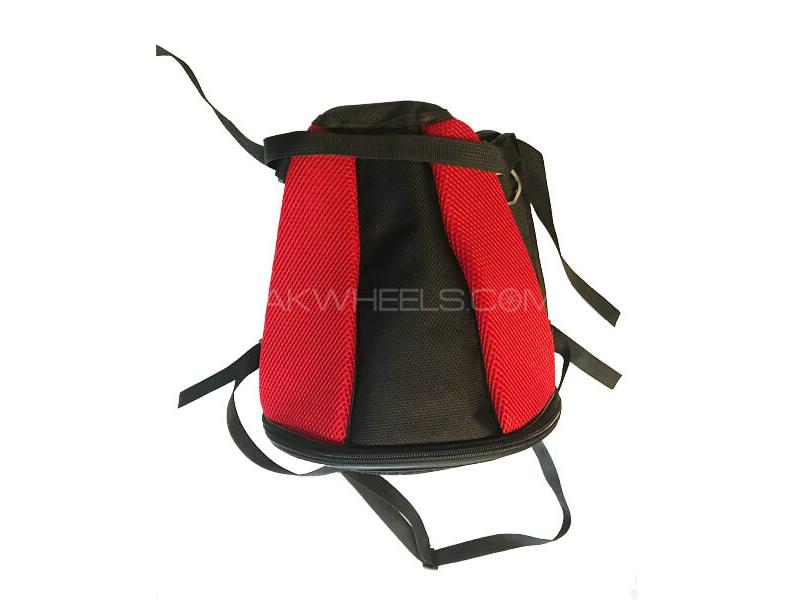 Motorcycle Tail Bag Red Image-1