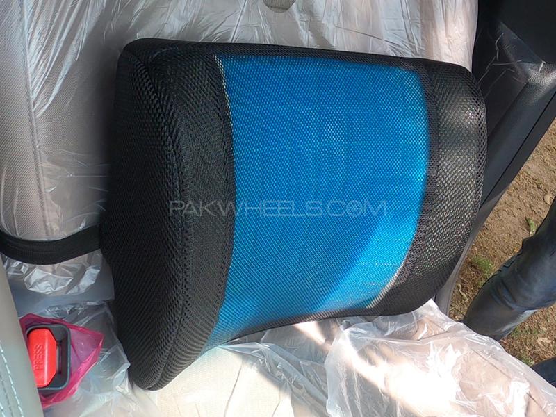 Pain Relieve Memory Gel Foam Back Care Cushion For Car Home & Office Use for sale in Lahore Image-1