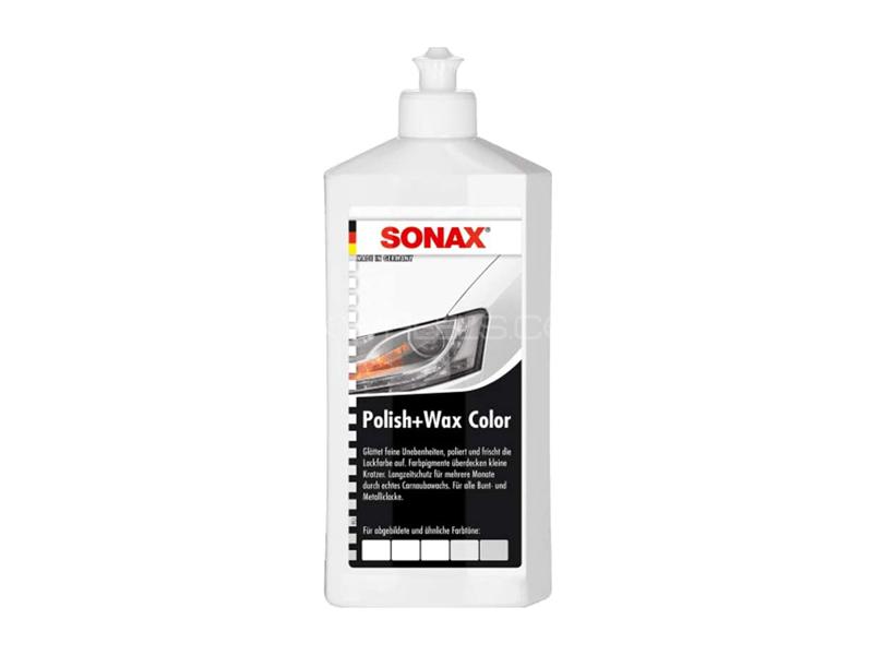 SONAX Polish And Wax Color Nano Pro White 500ml Image-1
