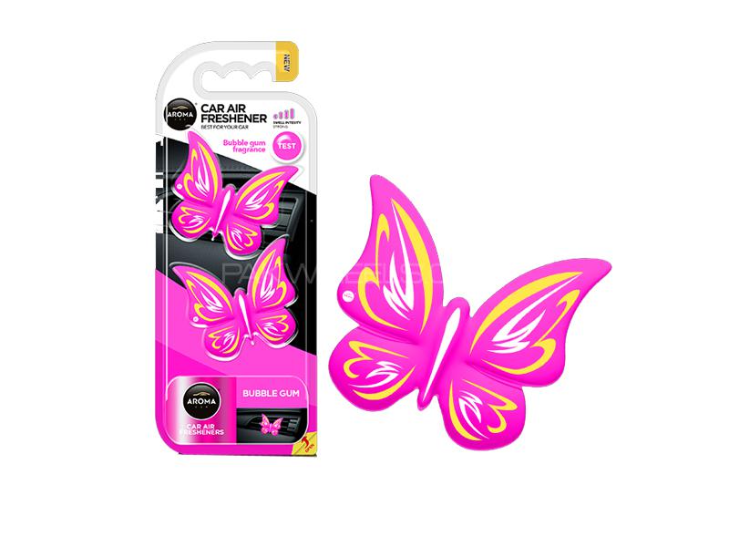 Aroma Polymer Air Freshener Butterfly Bubblegum Image-1