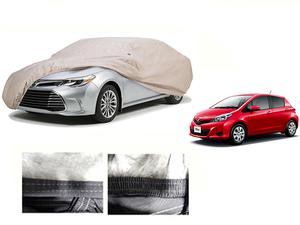 Car Top Cover For Toyota Yaris 2020,2021 Silver Parachute Material Dust  Proof