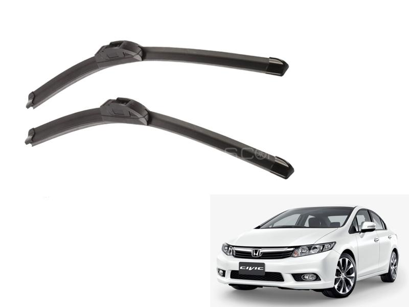 Honda Civic 2012-2016 Mpower Luxury Wiper Blade Set  Image-1