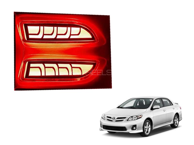 Toyota Corolla 2010-2014 Rear Bumper DRL D3 for sale in Lahore Image-1