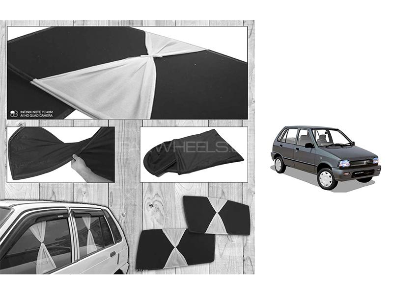 Suzuki Mehran 1988-2019 Fancy Design Foldable Sun Shades  for sale in کراچی Image-1