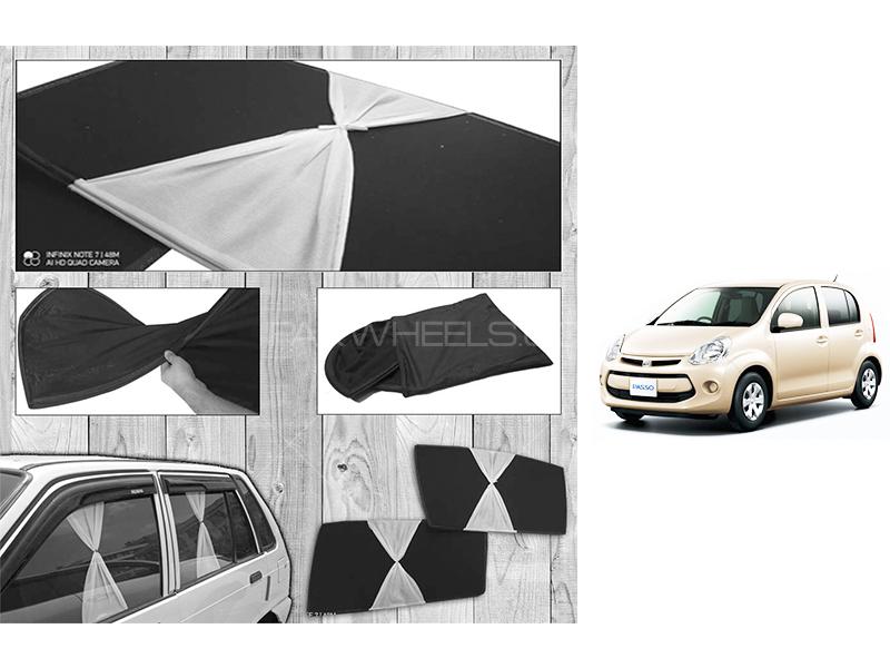 Toyota Passo 2010-2015 Fancy Design Foldable Sun Shades  Image-1