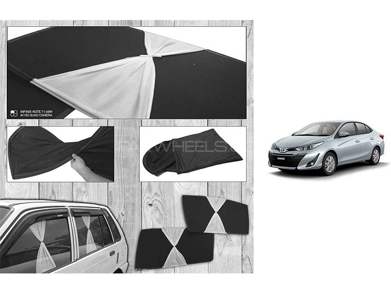 Toyota Yaris 2020-2021 Fancy Design Foldable Sun Shades  for sale in Karachi Image-1