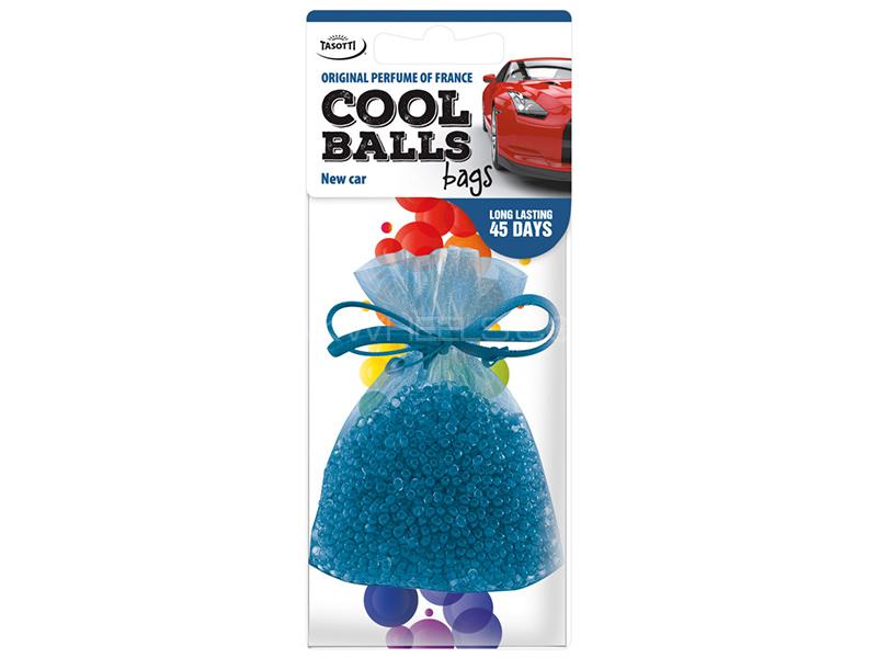 Tasotti Cool Balls Hanging Car Air Freshener - New Car - Pack Of 2  for sale in Karachi Image-1
