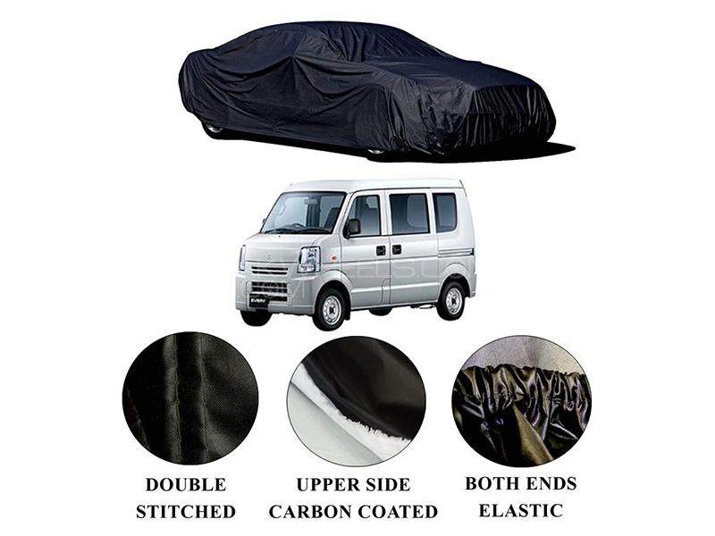 Suzuki Every Polymer Carbon Coated Car Top Cover for sale in Karachi Image-1