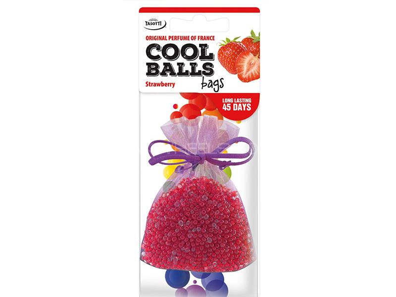 Tasotti Cool Bag Hanging Air Freshener - Strawberry Image-1