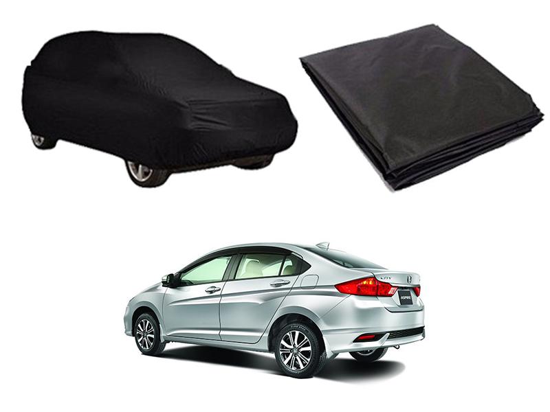 Honda City 2021-2022 PVC Water Proof Top Cover - Black  Image-1