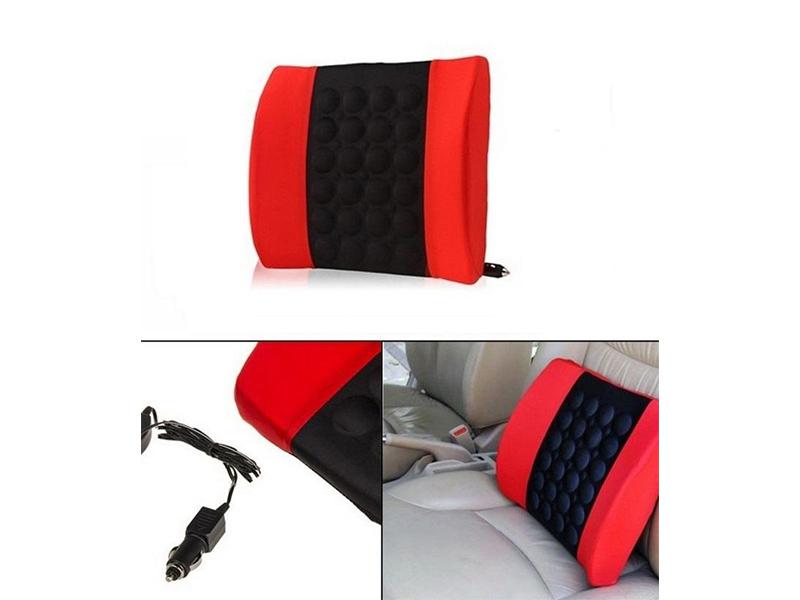 Universal Car Seat Massager - Red And Black  Image-1