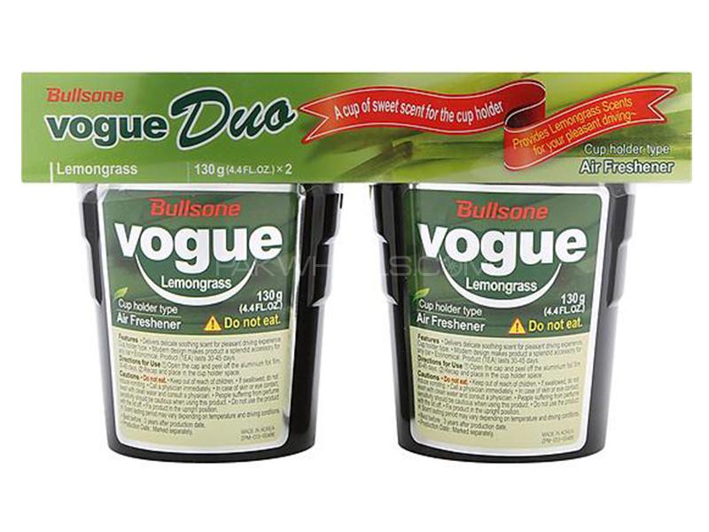 Bullsone Vogue Duo Air Freshener - Lemon Grass  Image-1