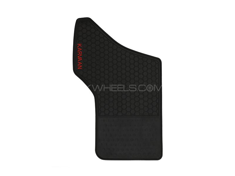 Diamond Latex Premium Black Changan Karvaan Floor Mats| Plastic | Water Proof | Rubber Mats (P89) Diamond Latex Premium Black Changan Karvaan Floor Mats| Plastic | Water Proof | Rubber Mats (P89) Image-3