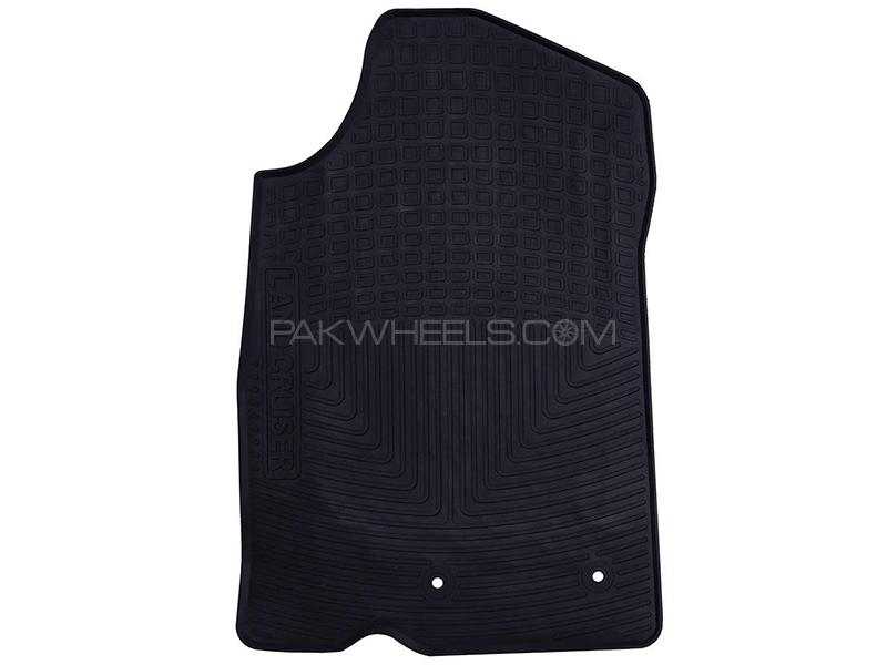 Diamond Latex Premium Black Toyota Land Cruiser 2009-2021 Floor Mats| Plastic | Rubber (P67)       Diamond Latex Premium Black Toyota Land Cruiser 2009-2021 Floor Mats| Plastic | Rubber (P67)       Image-3
