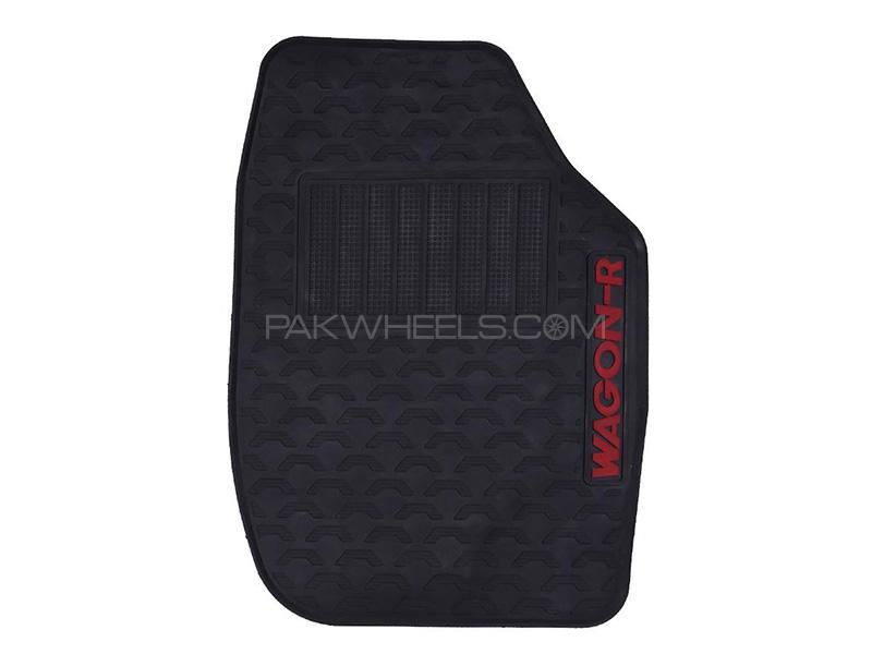 Buy Diamond Latex Premium Black Suzuki Wagon R Floor Mats Plastic