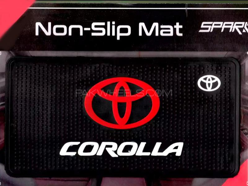 Toyota Corolla Non Slip Dashboard Mat | Anti Slip | Dash Mat | Car Mat | Non Slip Image-1