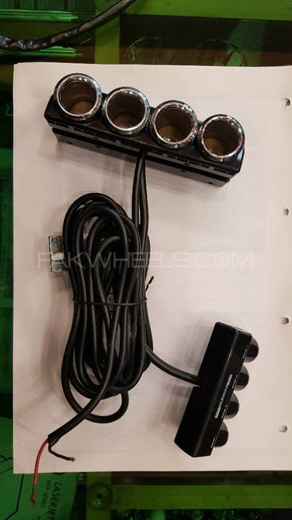 Portable 4 Port Switch with Cigarette socket. Portable 4 Port Switch with Cigarette socket. Image-5